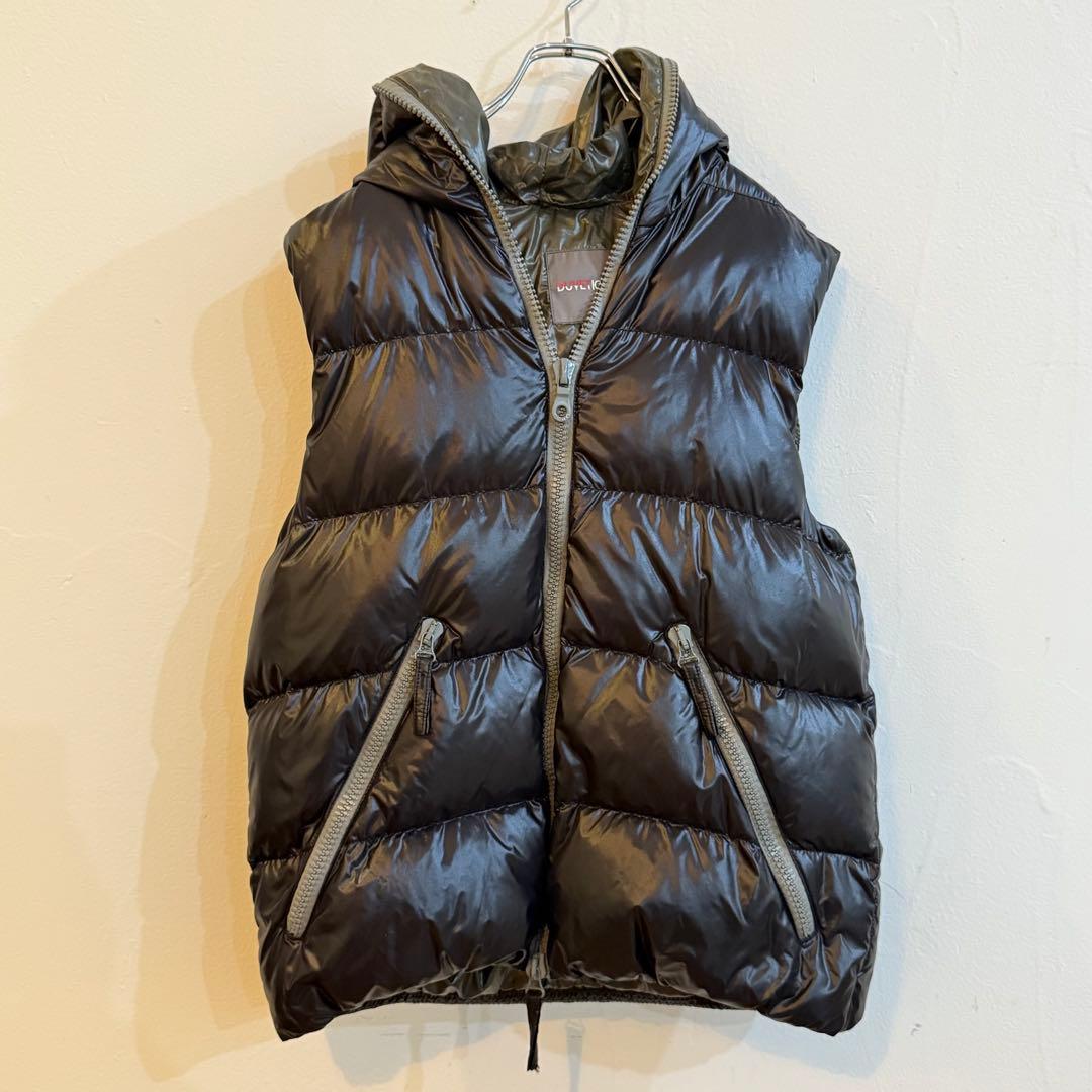 DUVETICA ブラックダウンベスト 48