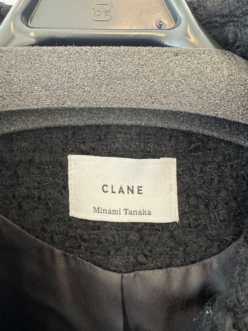 CLANE MINAMI TANAKA OVER TWEED COAT タグあり