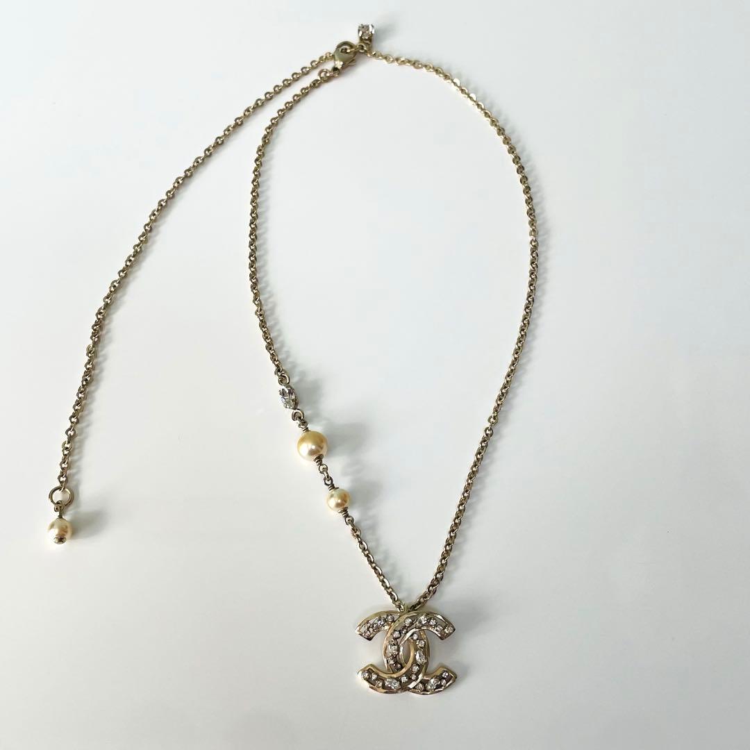 【正規品】CHANEL ロゴペンダント 2WAYネックレス