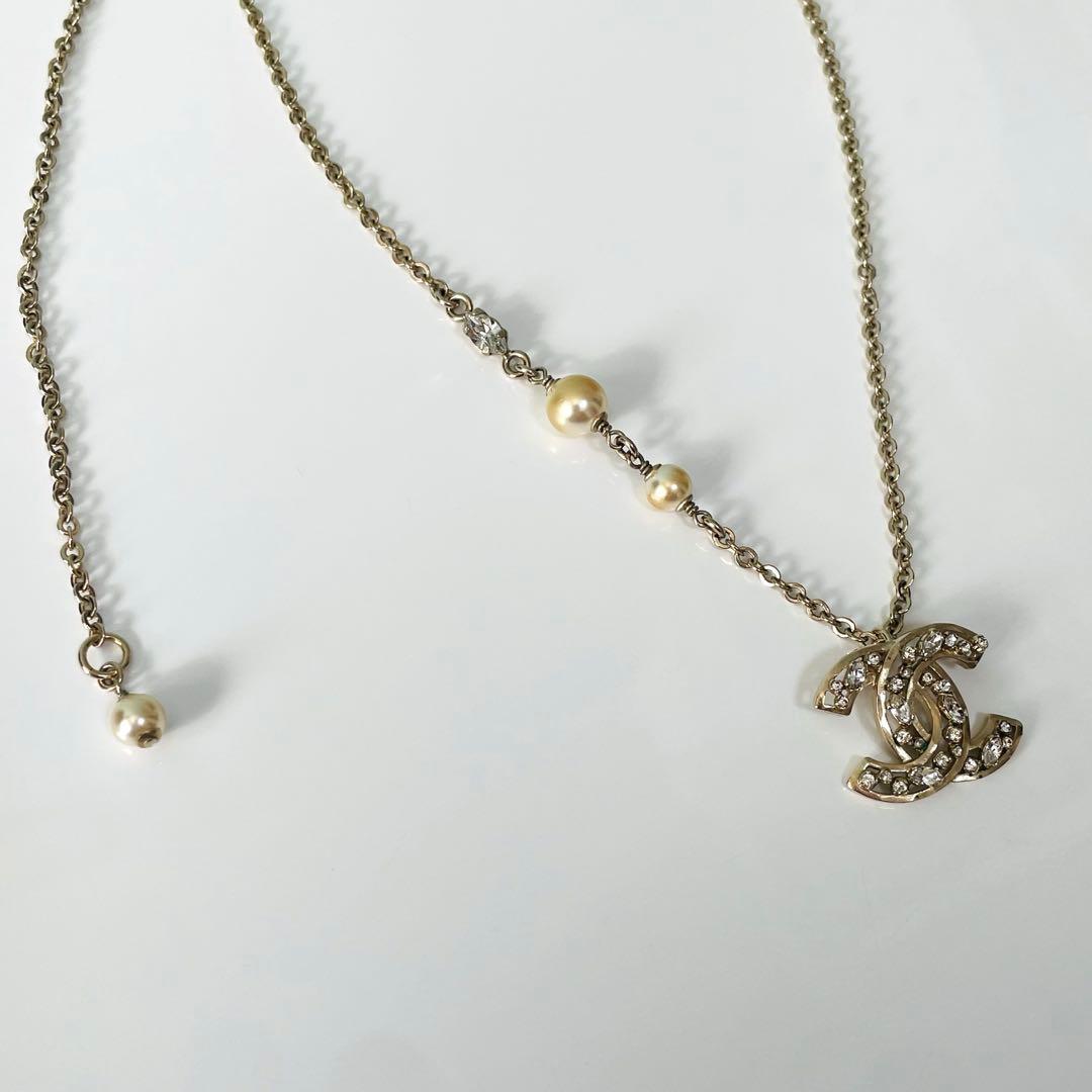 【正規品】CHANEL ロゴペンダント 2WAYネックレス