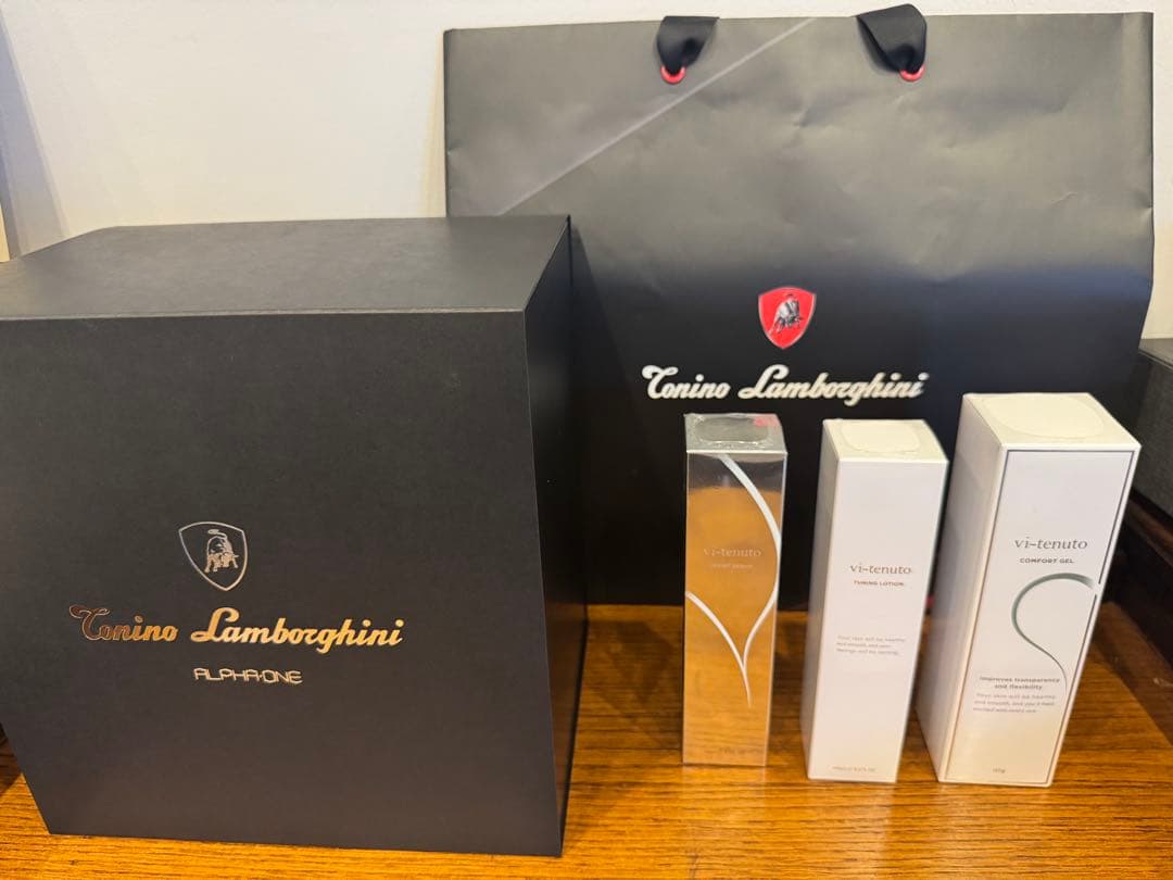 新品1年保証付Tonino Lamborghini ALPHA-ONE 美顔器