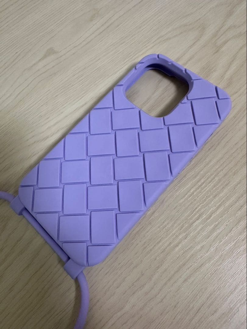 値下げしました！BOTTEGA VENETA ラベンダー iPhoneケース