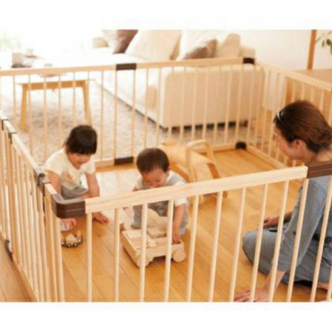 ドア付きベビーサークルファルスカfarskaジョイントプレイペンneo