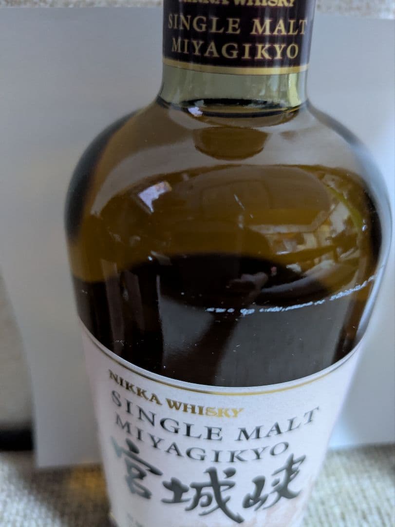 【傷や汚れあり】ニッカ　シングルモルト宮城峡 4本セット