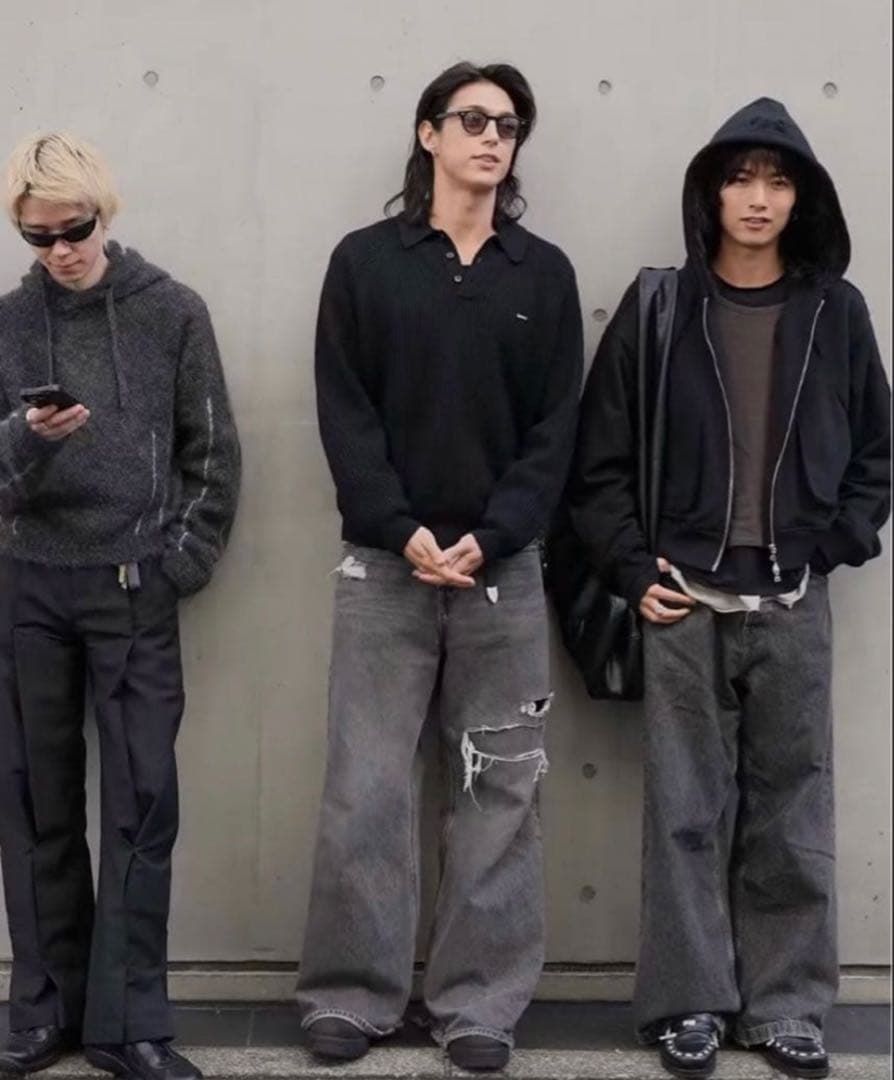 Supreme Small Box Polo Sweater ブラック