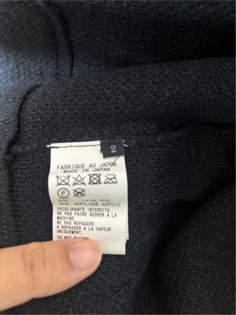 y's ワイズ　ヨウジヤマモト　YY-K56-961 カーディガン