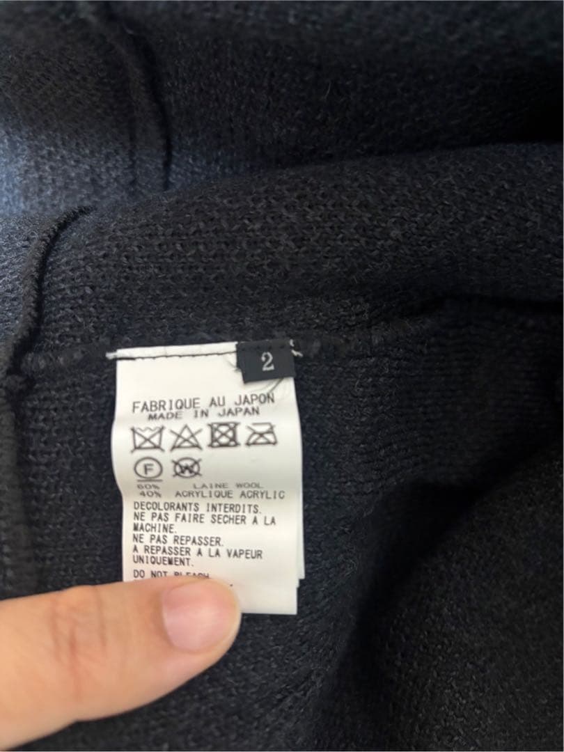 y's ワイズ　ヨウジヤマモト　YY-K56-961 カーディガン