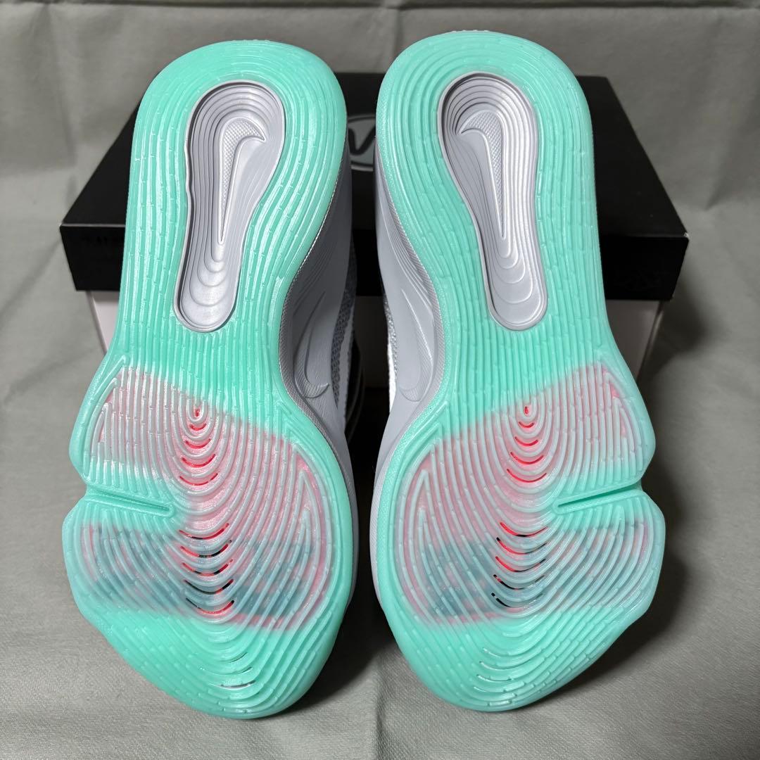 ナイキ　G.Tハッスル3 グレー　グリーン　ピンク　緑　27.5