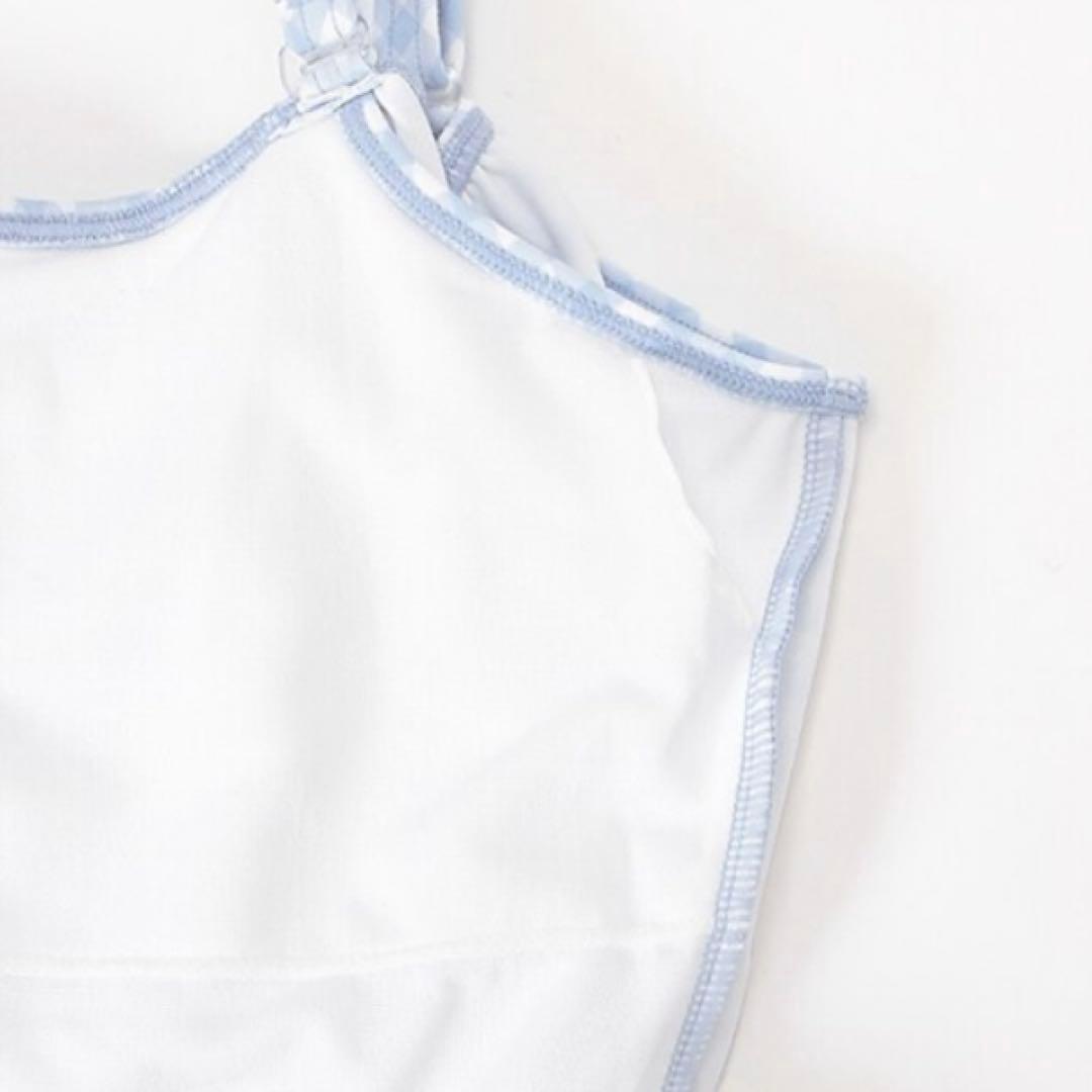 メゾピアノ　【SWIM】ショルダーリボンフリル swimwear(2WAY)