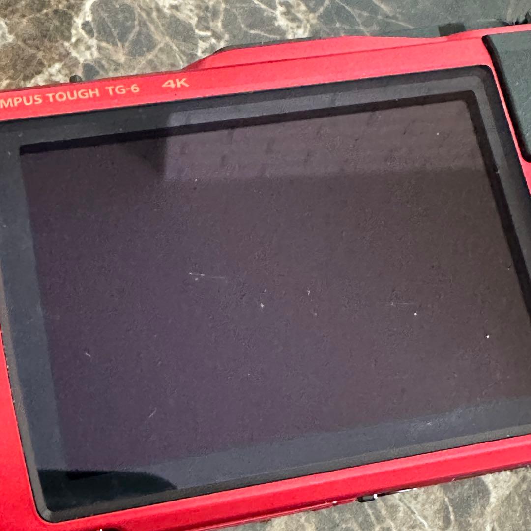 最終日セール❣️OLYMPUS TG-6 水中ハウジングセット レッド赤