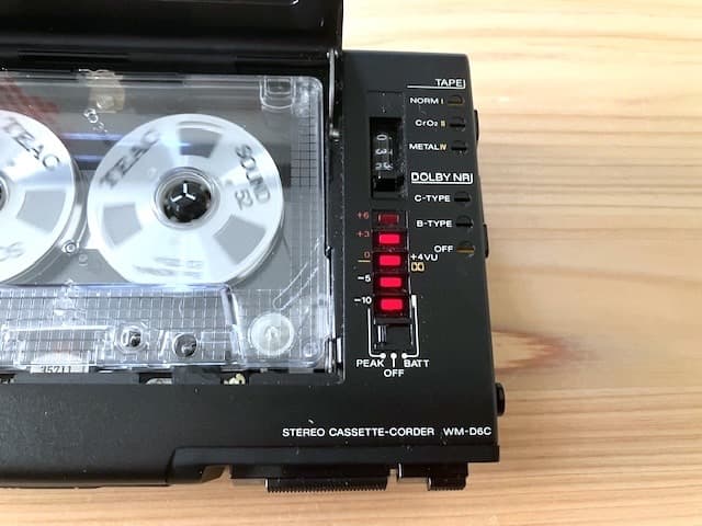 超希少品 整備済高音質動作品 SONY WM-D6C ケーブルやイヤホン付き