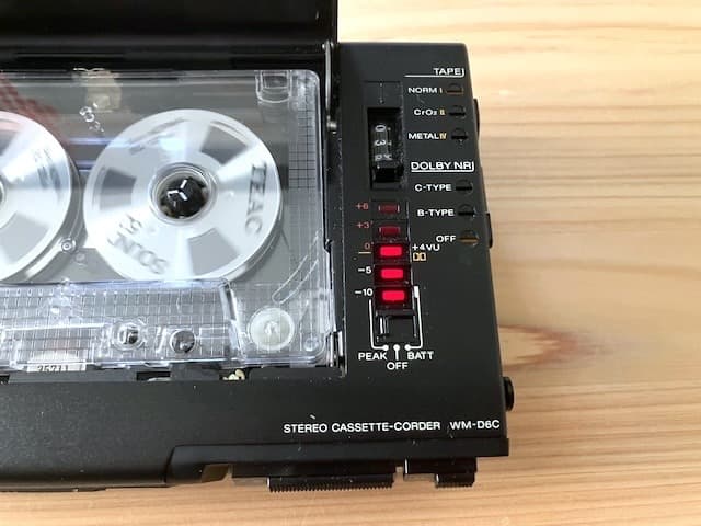 超希少品 整備済高音質動作品 SONY WM-D6C ケーブルやイヤホン付き