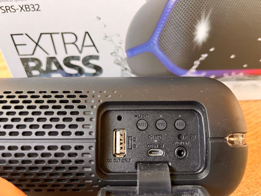 SONY SRS-XB32 ブラック ワイヤレススピーカー