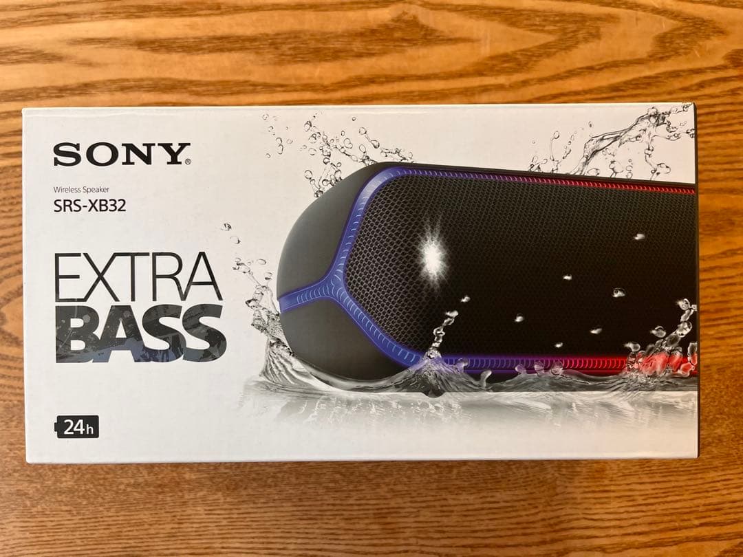 SONY SRS-XB32 ブラック ワイヤレススピーカー