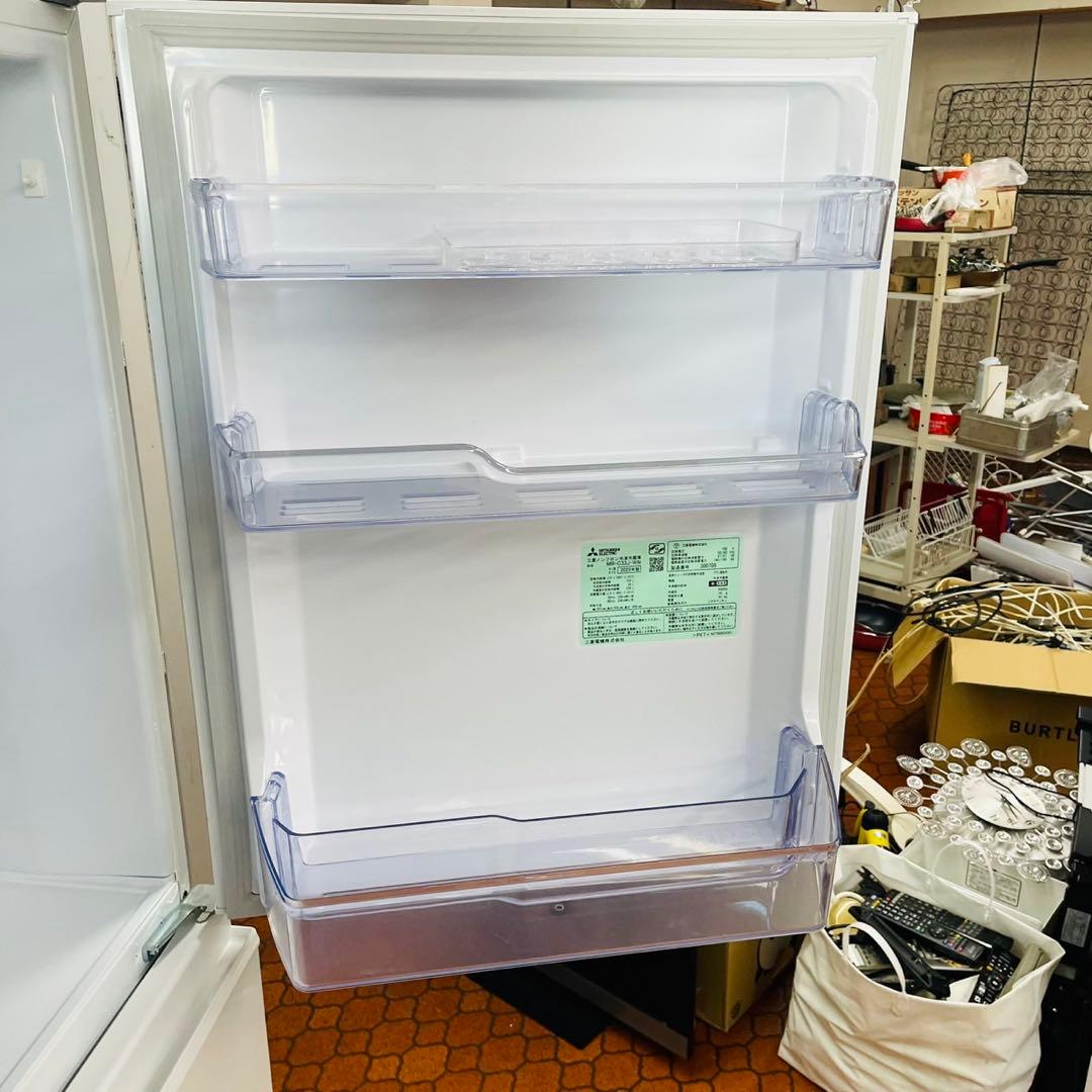 3ドア冷蔵庫 三菱 MITSUBISHI MR-C33J-W 2023年製