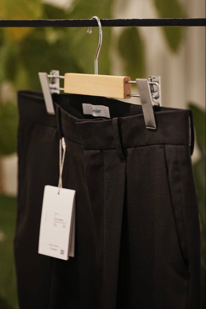 Cornier Super130’s WOOL SLACKS
