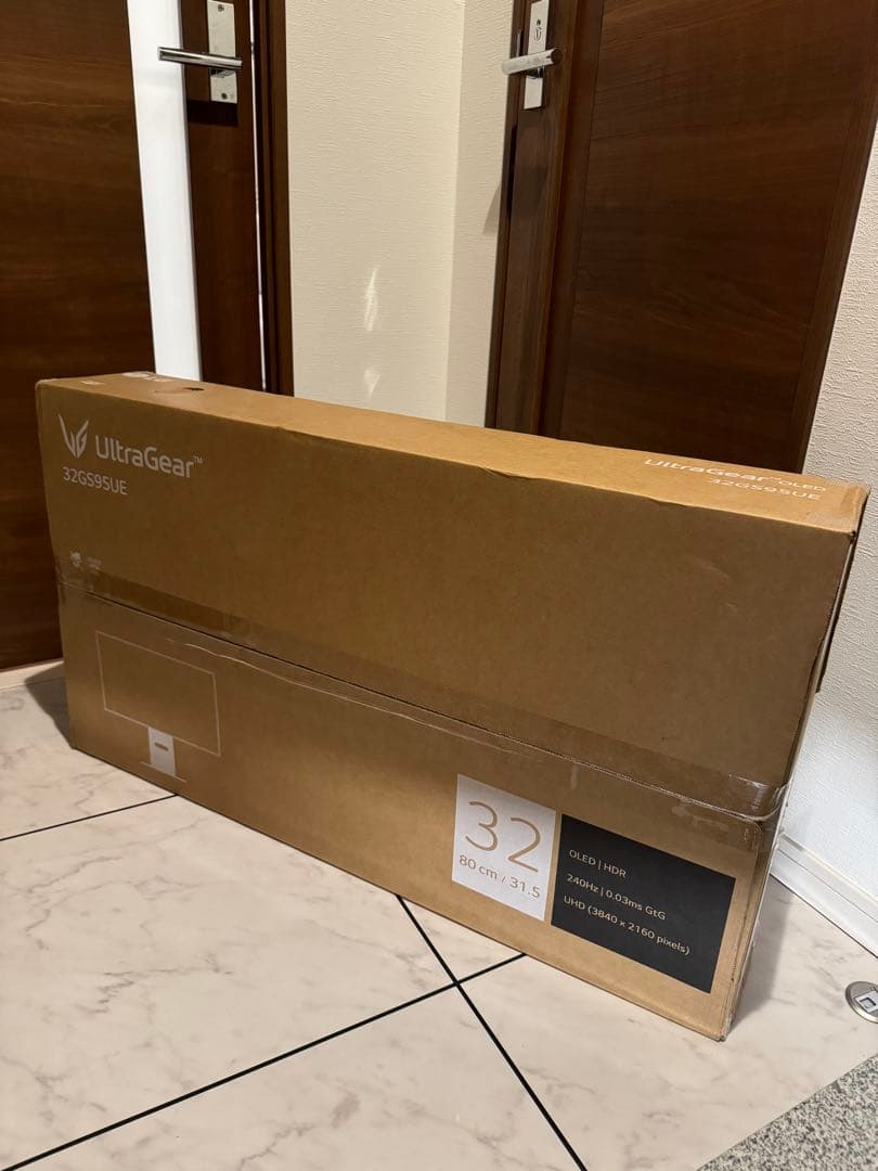 32GS95UE-B FHD 480hz 4K 240hz デュアルモード搭載