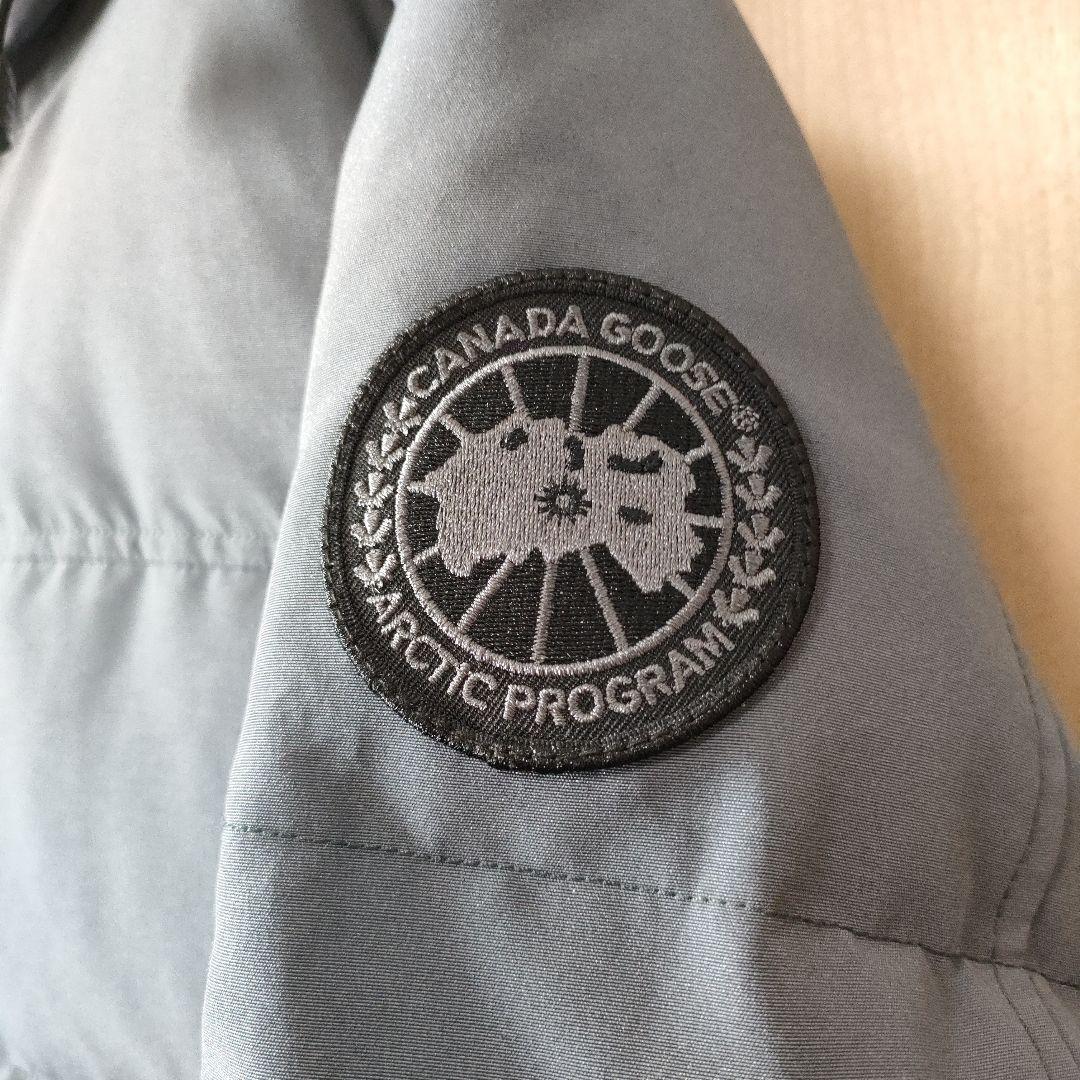 極美品✨カナダグース ブラックレーベル マクミランパーカ　ダウンジャケット　S