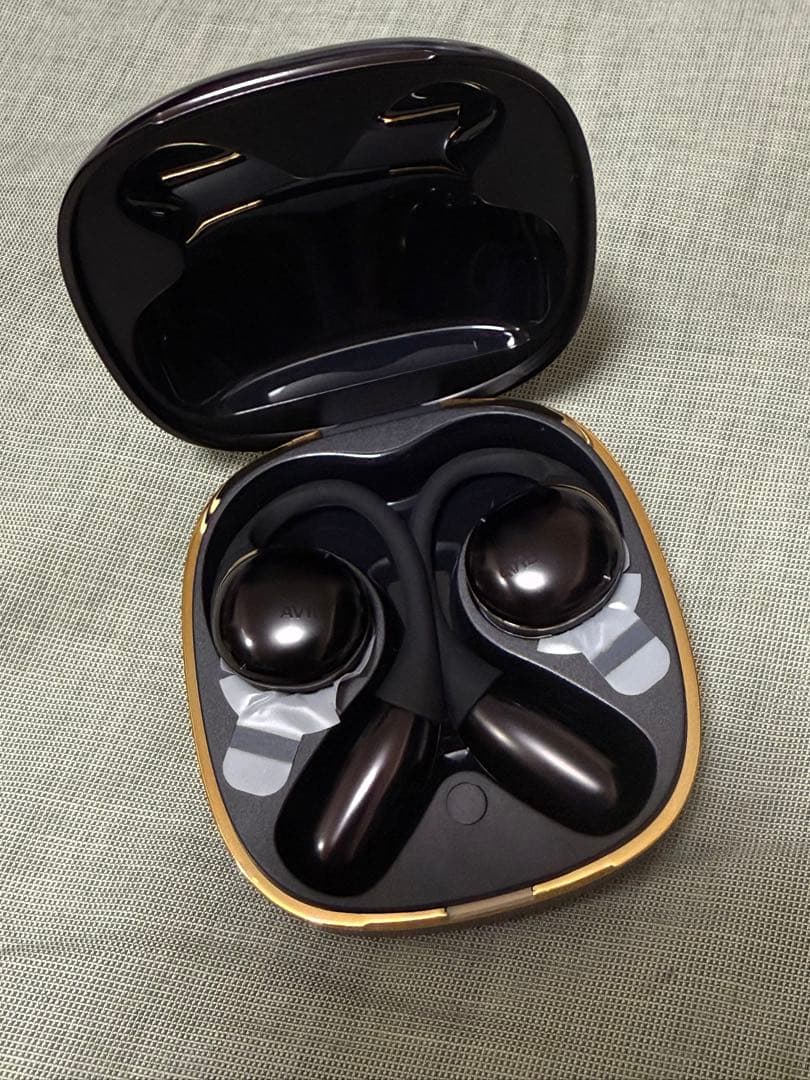 AVIOT TE-H1 Openpiece 耳掛けイヤホン　黒　ブラック