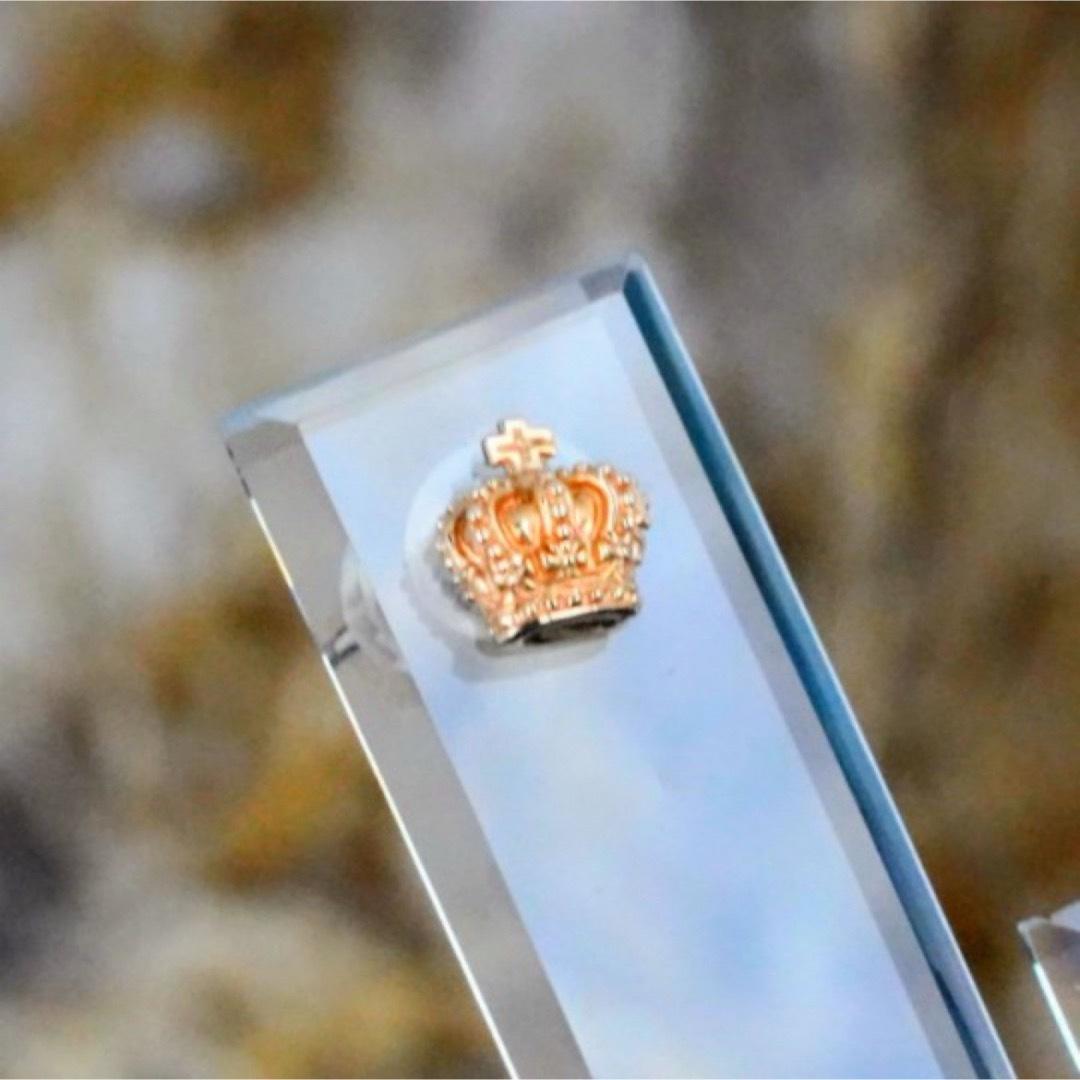 極美品!ジャスティンデイビス GEJ255 PETITE CROWN ピアス