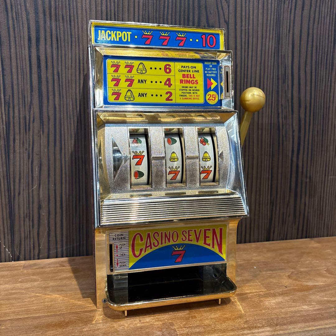 アメリカンテイスト雑貨ロックンロールロカビリースタイル カジノスロットマシン