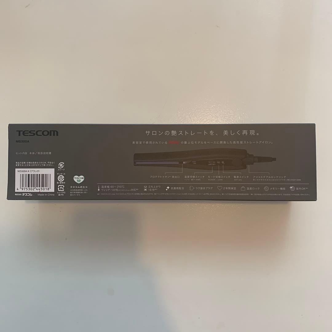 Nobby by TESCOM ブラック NIS500A-K プロテクトイオン