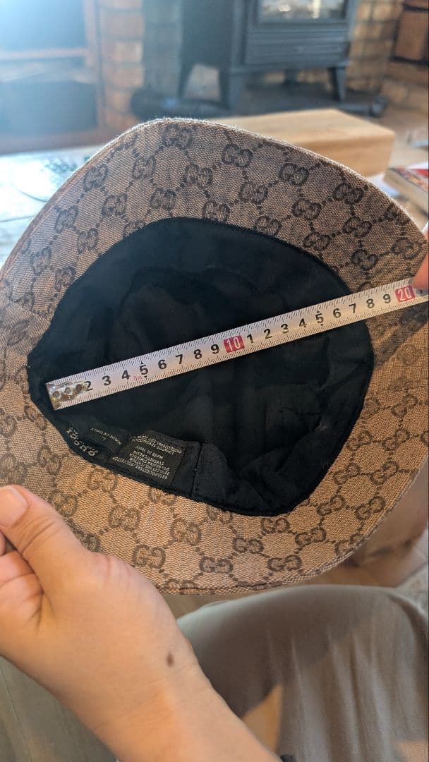 Gucci バケットハット GGパターン美品