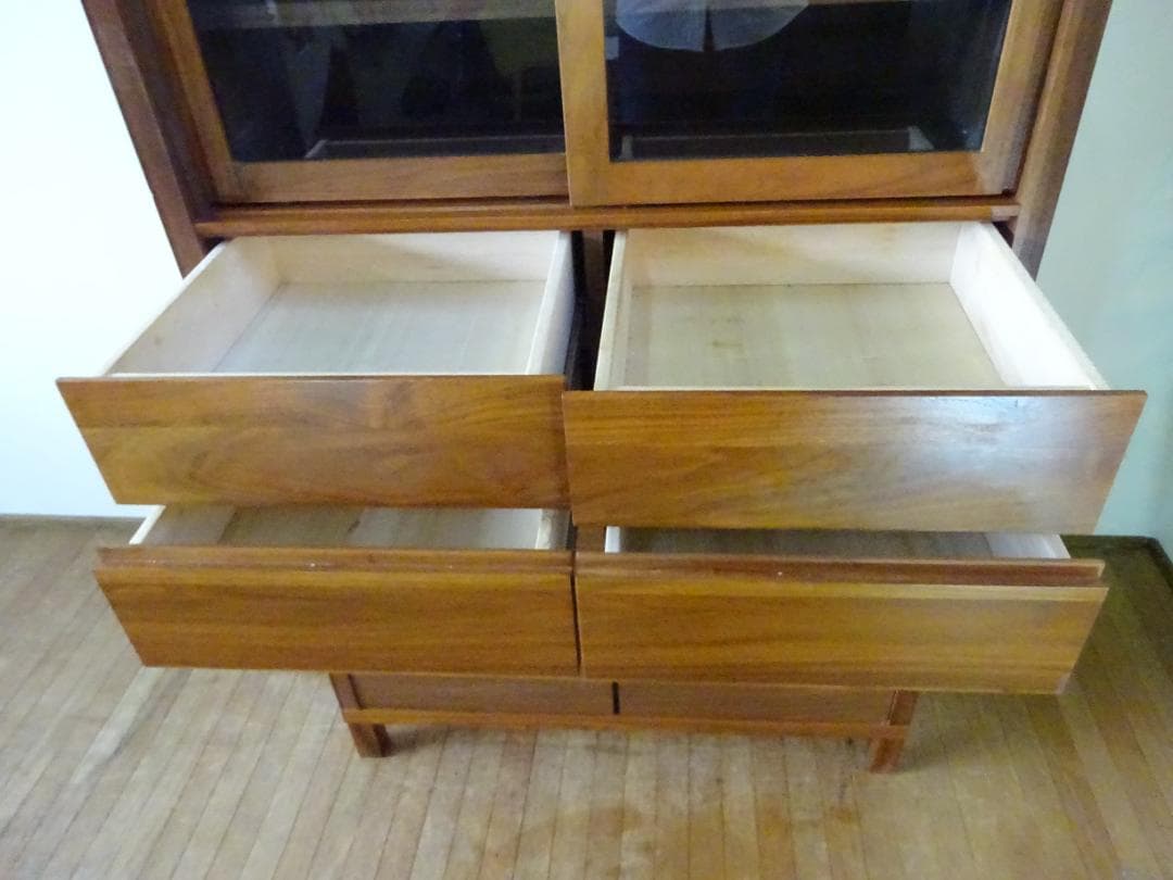 えりわた　TAKANO/高野木工　/カノ　85カップボード　ウォールナット