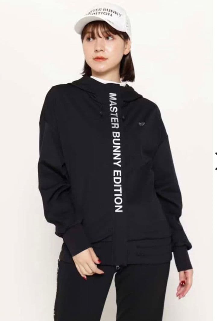 MASTER BUNNY EDITION フード付きジャケット ブラック