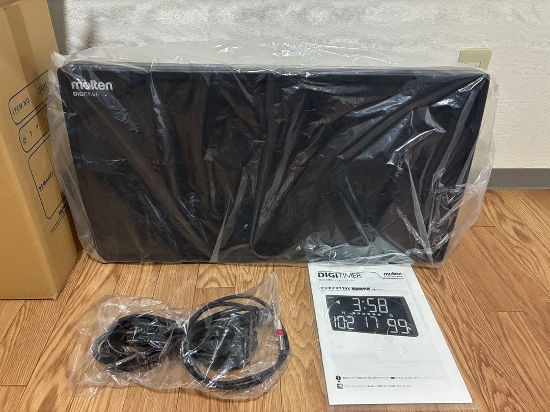 【未使用】moltenデジタイマ110X UX0110純正箱・説明書・付属品完備