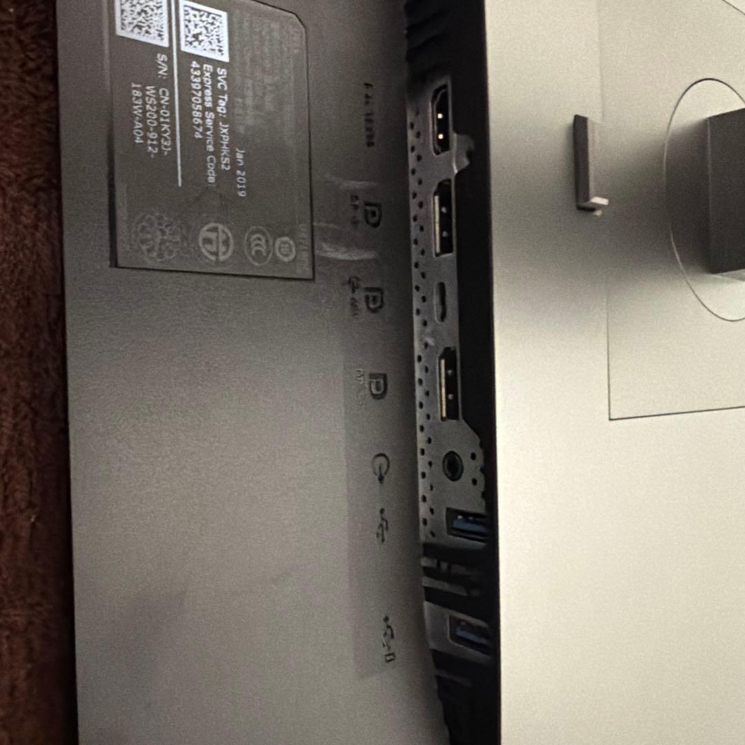 【美品】DELL U2719DC WQHD モニター TYPE C