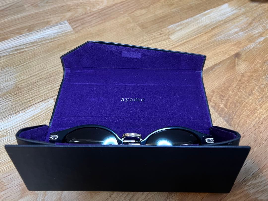 【ayame】 GENERAL ジェネラル サングラス ブラック 黒