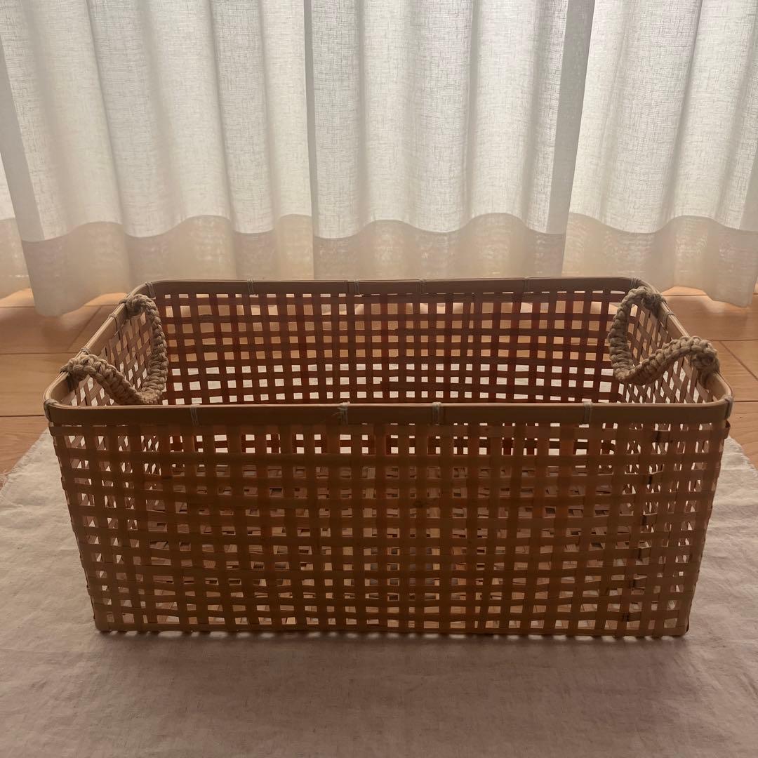 タケカンムリ門田雅道さん　バスケット