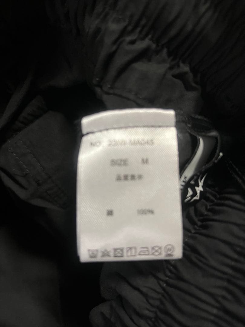 Math Avenir ブラックカーゴパンツ Mサイズ　新品未使用タグ付き