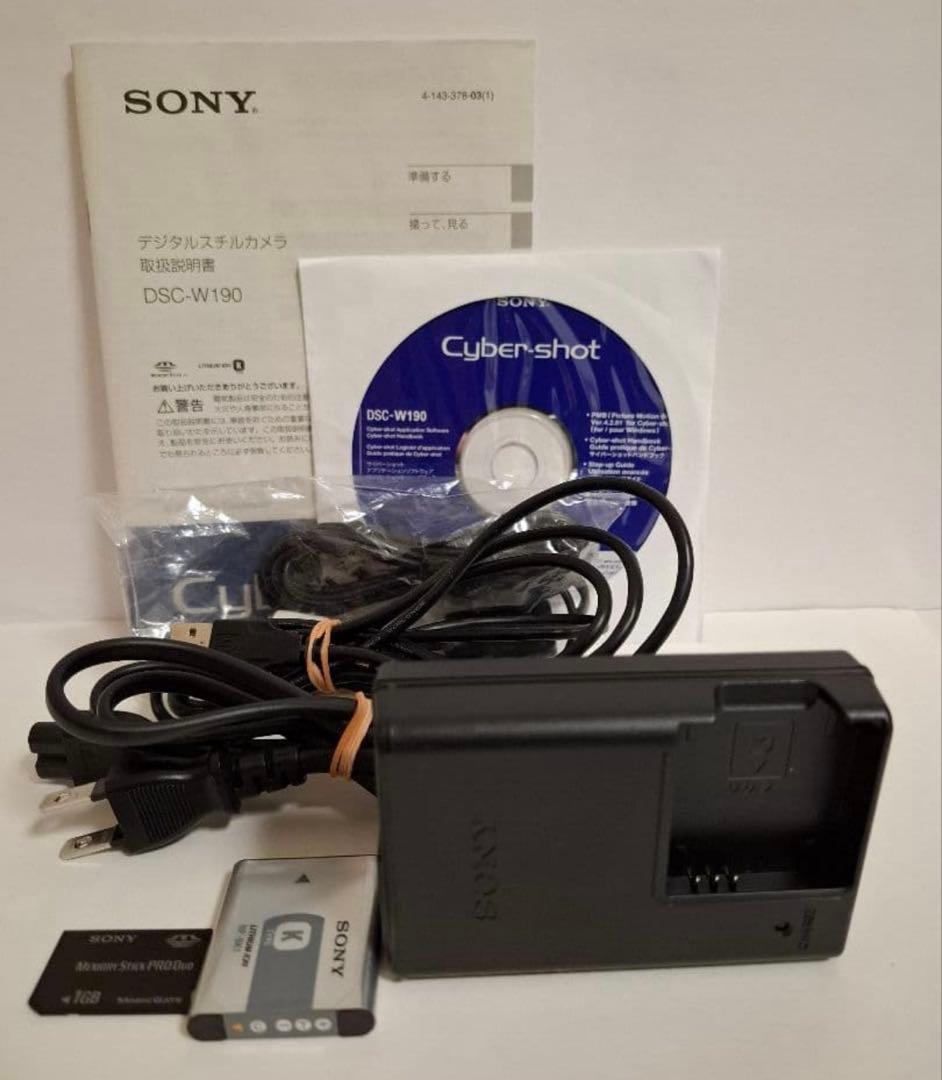 早い者勝ち　SONY Cyber-Shot DSC-W190 デジタルカメラ