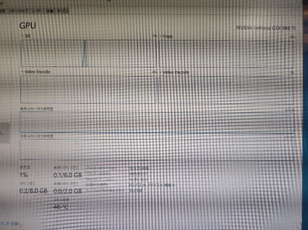 Geforce GTX980Ti搭載GV-N98TG1 GAMING-6GD