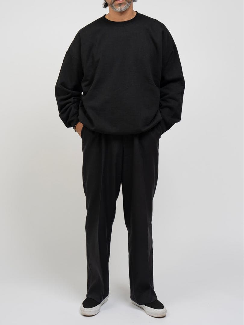 OVY Original Fabric Crew Neck Sweat 黒