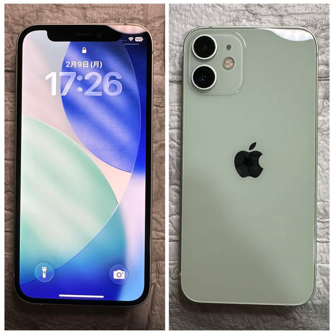 52 iPhone 12mini 64GB 純正BMS新品バッテリー　結構美品