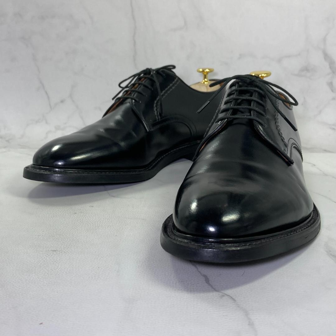 【美品】REGAL 04NR プレーントゥ 25.5㎝ ブラック 日本製