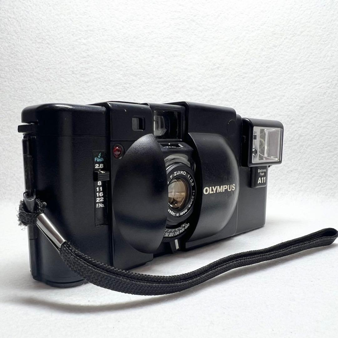 【完動品 美品】OLYMPUS XA A11 コンパクトフィルム 動作確認済