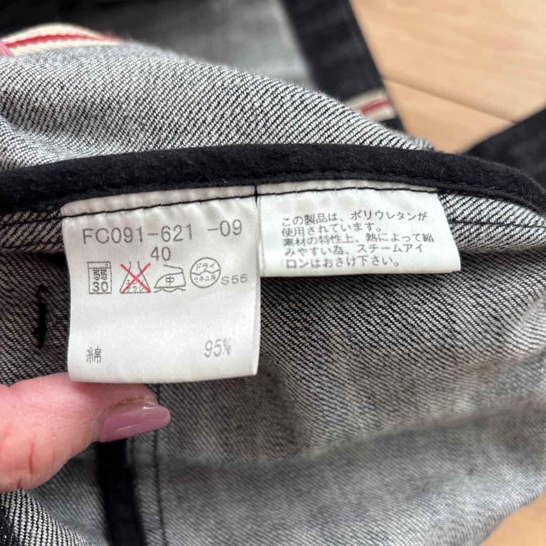 美品バーバリーロンドン ブラックデニムジャケット40ハーフコート