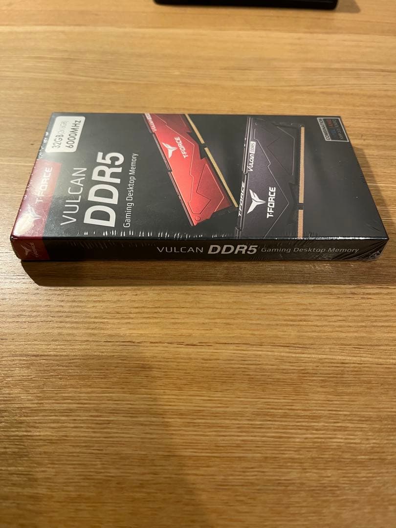 T-FORCE VULCAN DDR5 32GB 6000MHz ブラック