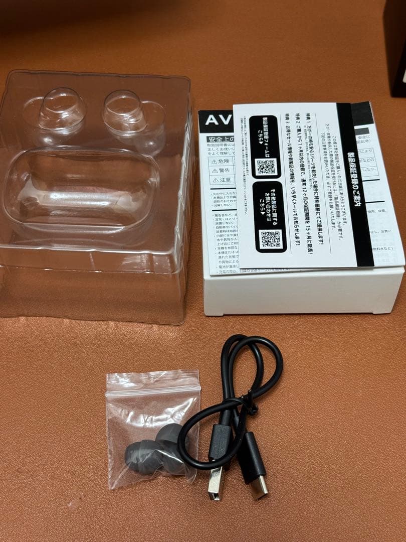 イヤホン AVIOT TE-V1R-BK