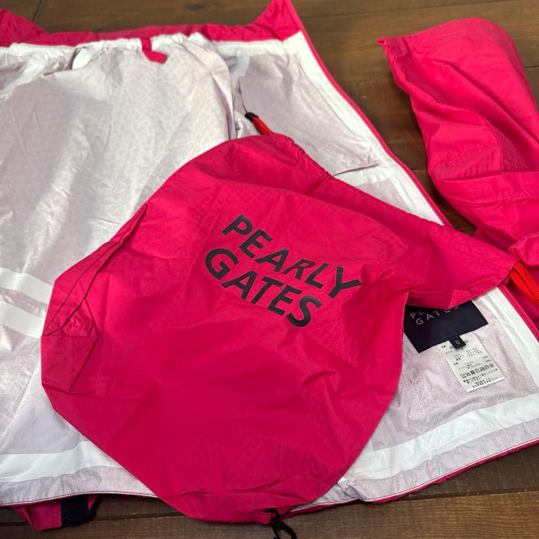 未使用品　パーリーゲイツ レインウェア レディース　0