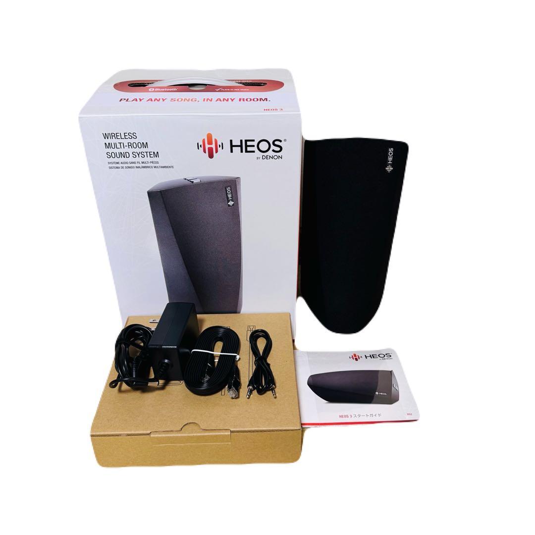 【極美品】Denon デノン HEOS 3 ポータブルネットワークスピーカー
