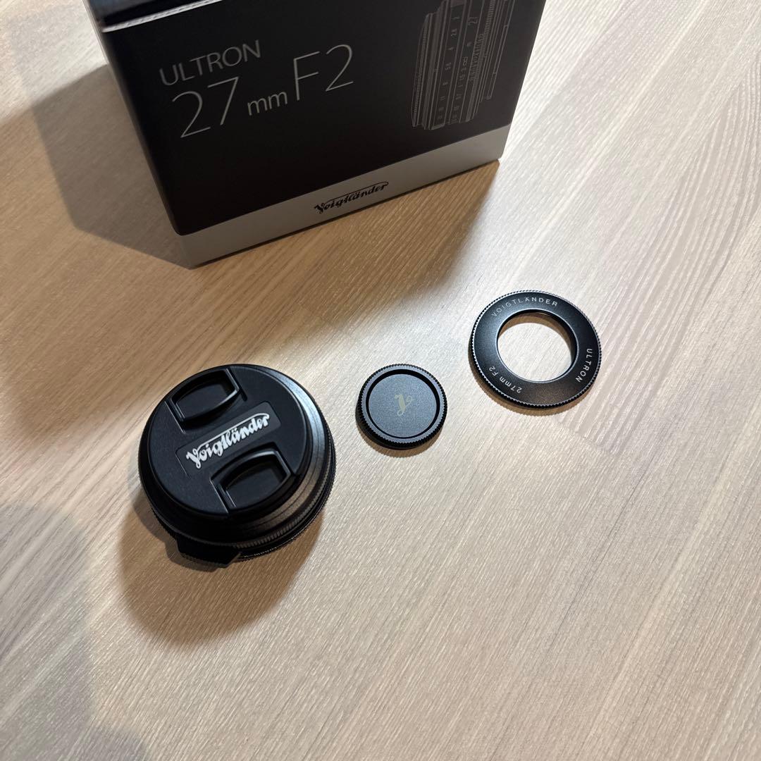 フォクトレンダー ULTRON 27mm F2 X-mount