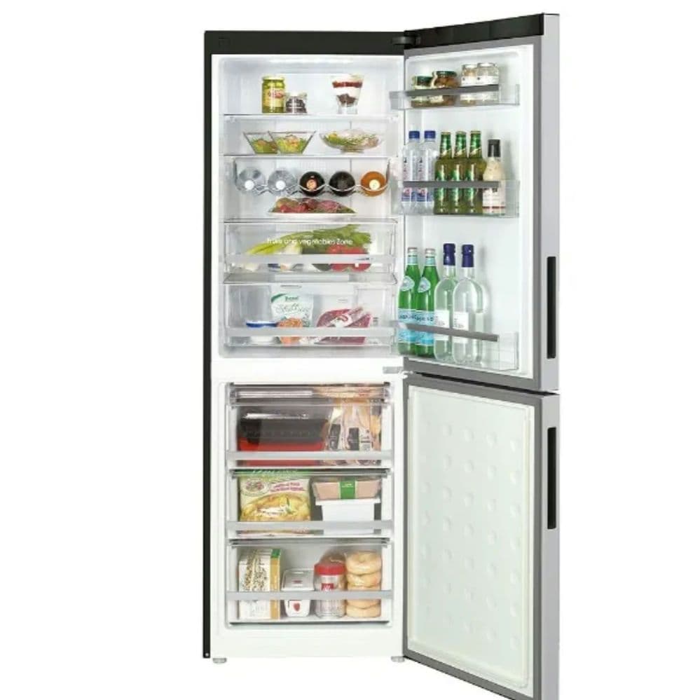 Haier 冷蔵庫 シルバー 340L 2ドア 右開き 冷凍室 119L 除菌済