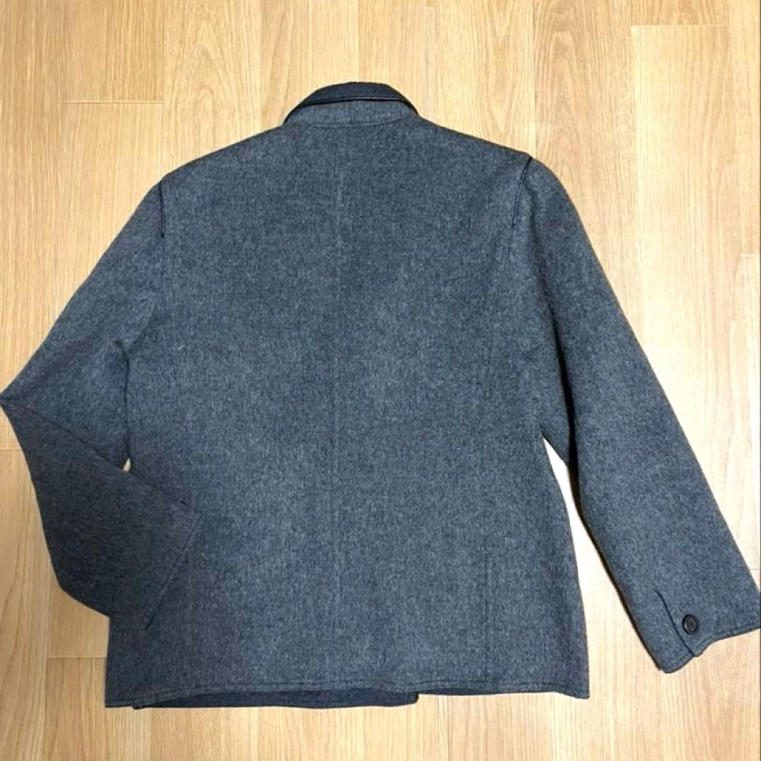 クリスチャンディオール ウール混紡 ダブルブレスト テーラードジャケット　M