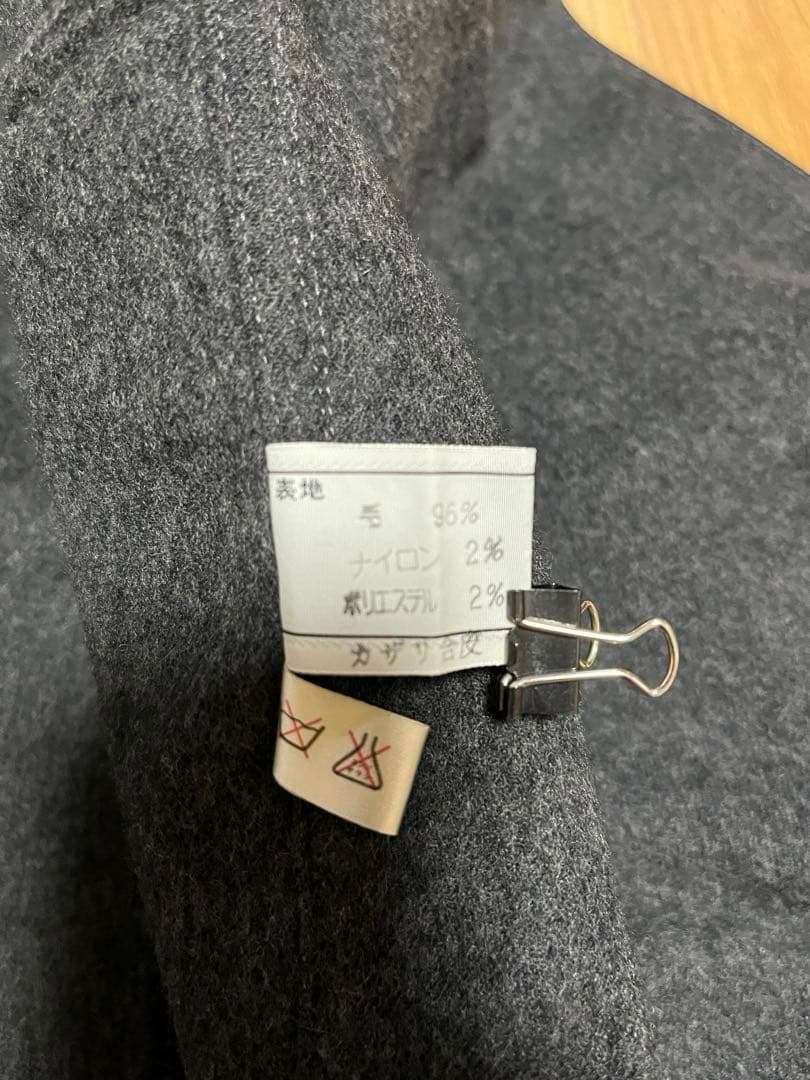 クリスチャンディオール ウール混紡 ダブルブレスト テーラードジャケット　M