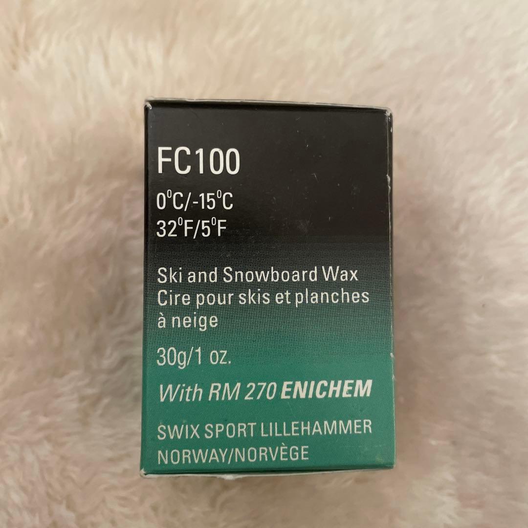SWIX CERA F FC100 100%フッ素ワックス スキー用ワックス